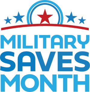 Military Saves Month logo